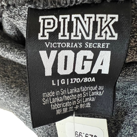 VICTORIA’S SECRET PINK Gray High Waist 7/8 Ankle Leggings - Picture 4 of 7